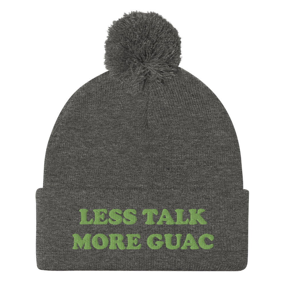 Less Talk More Guac Beanie - ninanush