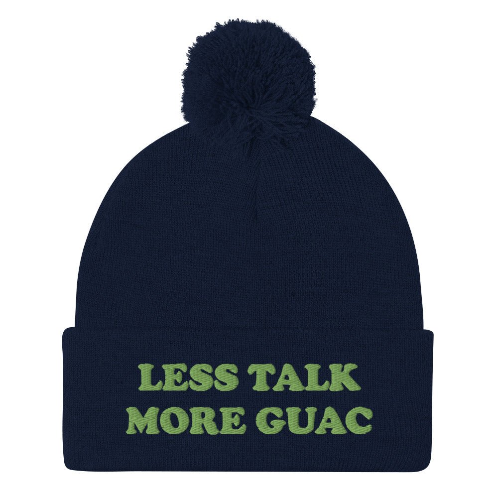 Less Talk More Guac Beanie - ninanush