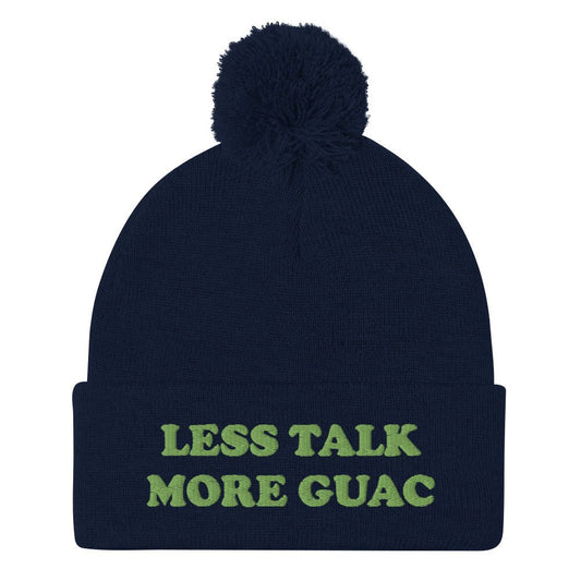 Less Talk More Guac Beanie - ninanush