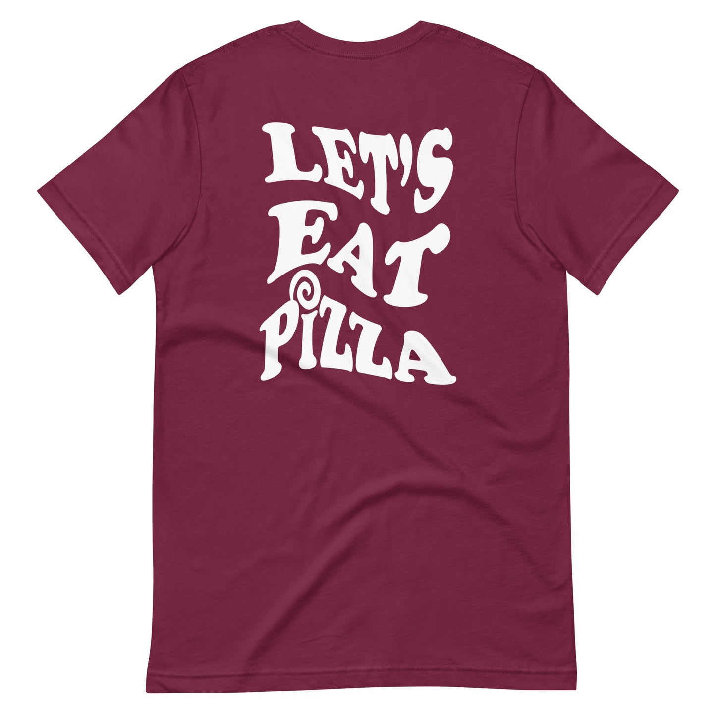 Let's Eat Pizza T-shirt - ninanush