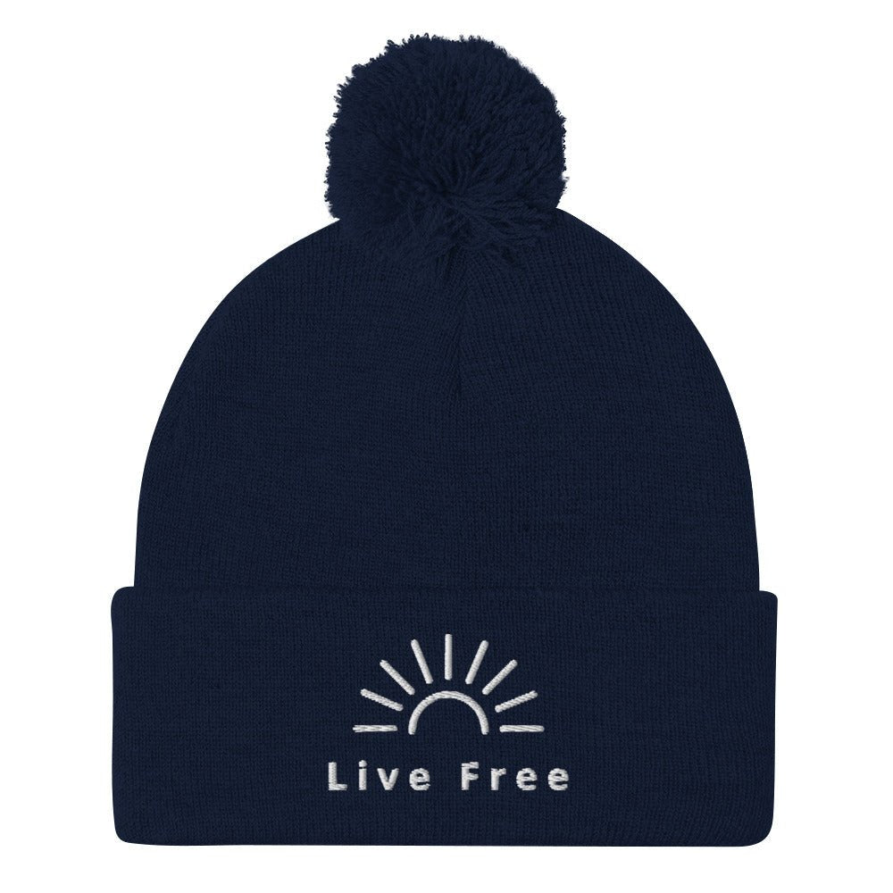 Live Free Sunrise Beanie - ninanush