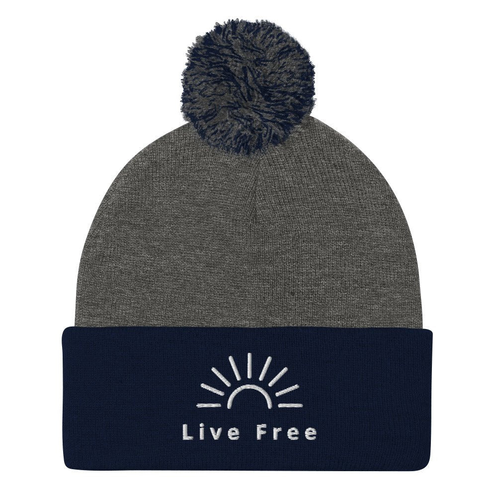 Live Free Sunrise Beanie - ninanush