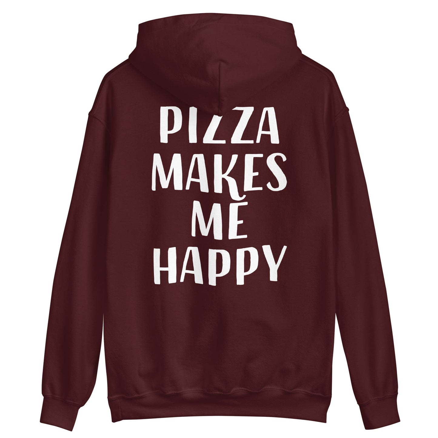 Pizza Makes Me Happy Hoodie - ninanush