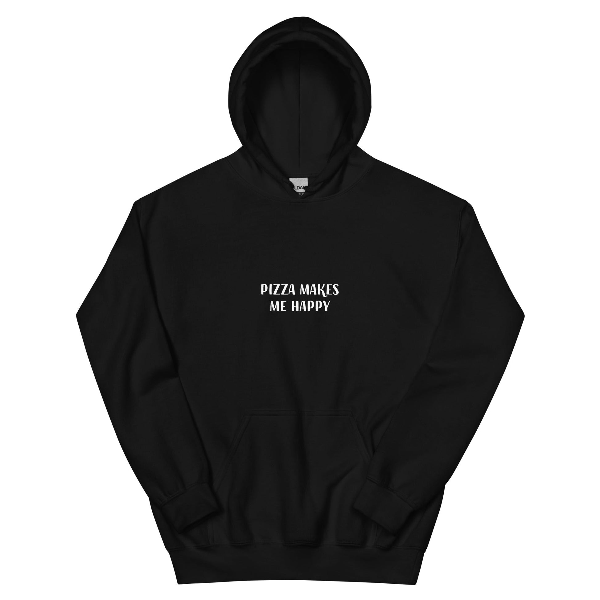 Pizza Makes Me Happy Hoodie - ninanush