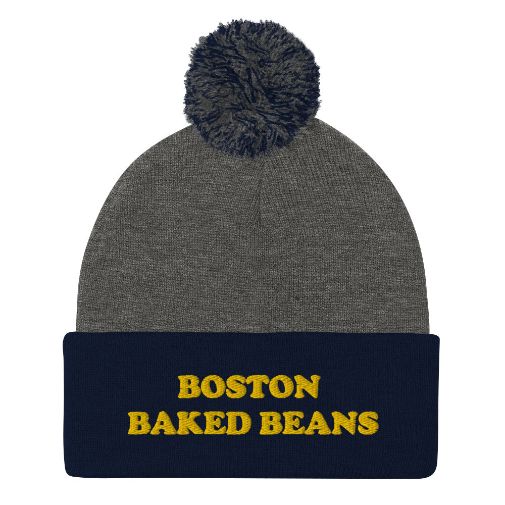 This funky foodie beanie is a unique and quirky winter hat for foodies and people who love Boston baked beans. It's a funny beanie for New England foodies. This weird beanie is a perfect weird gift for Boston foodies and baked beans enthusiasts! Shop funny foodie beanies, weird hats, funky animal t-shirts and more.