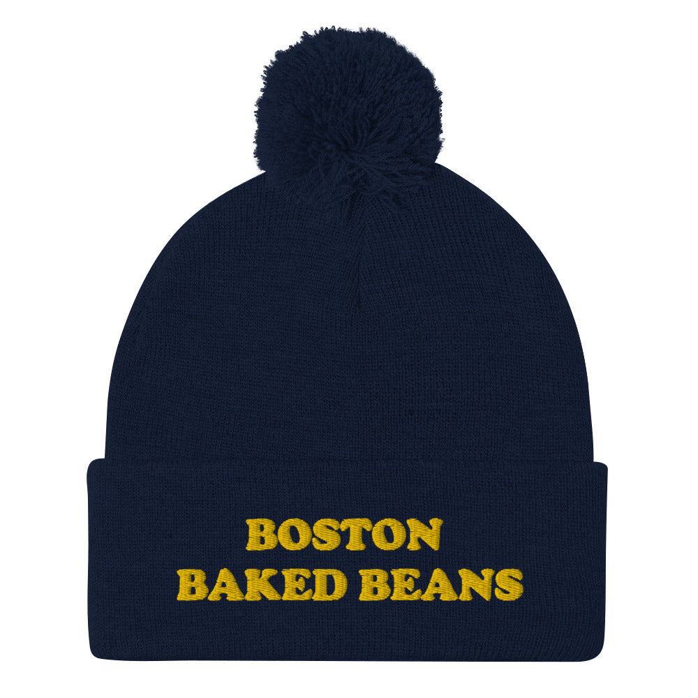 This funky foodie beanie is a unique and quirky winter hat for foodies and people who love Boston baked beans. It's a funny beanie for New England foodies. This weird beanie is a perfect weird gift for Boston foodies and baked beans enthusiasts! Shop funny foodie beanies, weird hats, funky animal t-shirts and more.