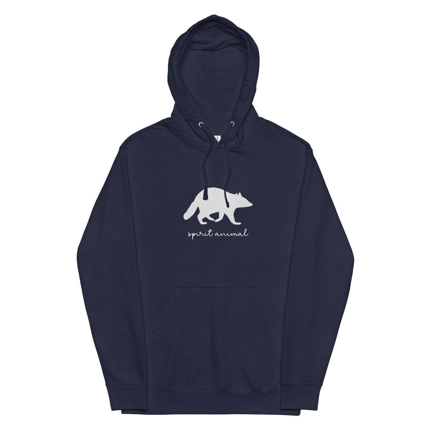 Raccoon Spirit Animal Midweight Hoodie - ninanush