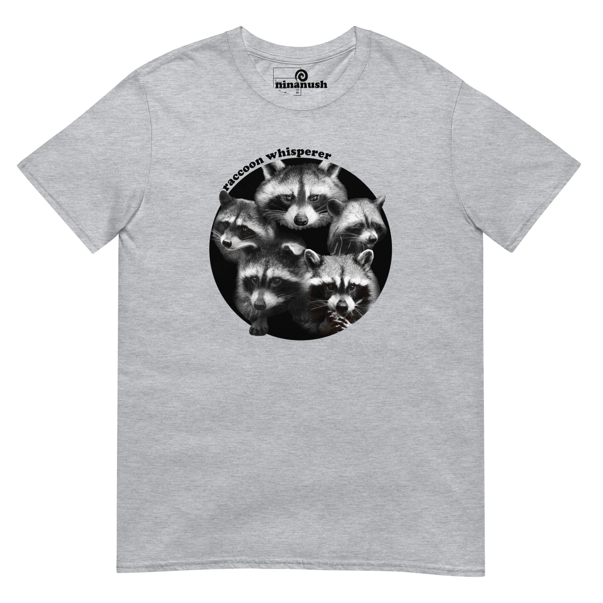 Raccoon Whisperer T-Shirt - ninanush