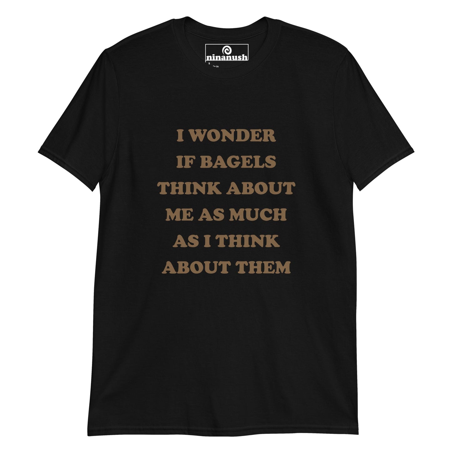 Thinking About Bagels T-Shirt - ninanush