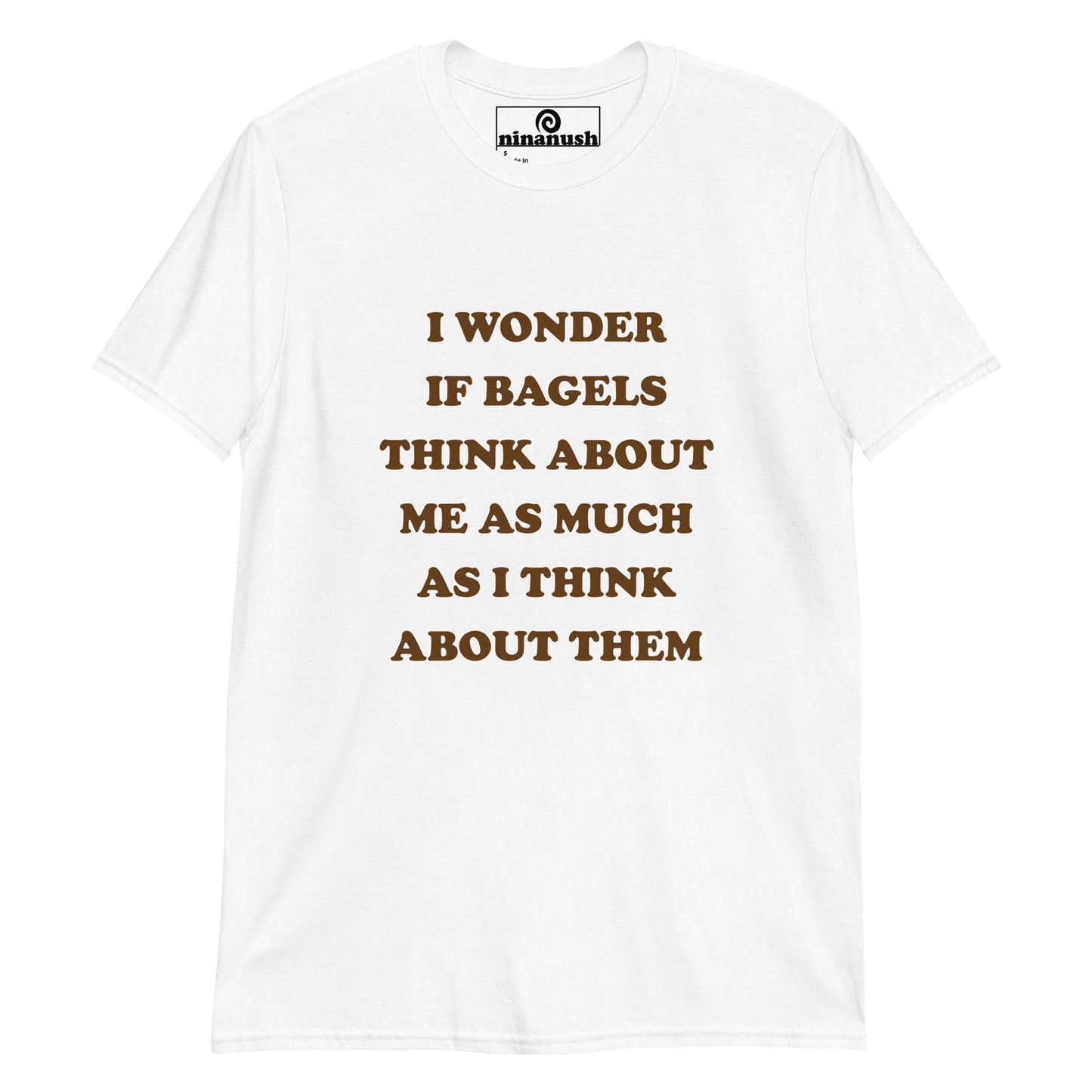 Thinking About Bagels T-Shirt - ninanush