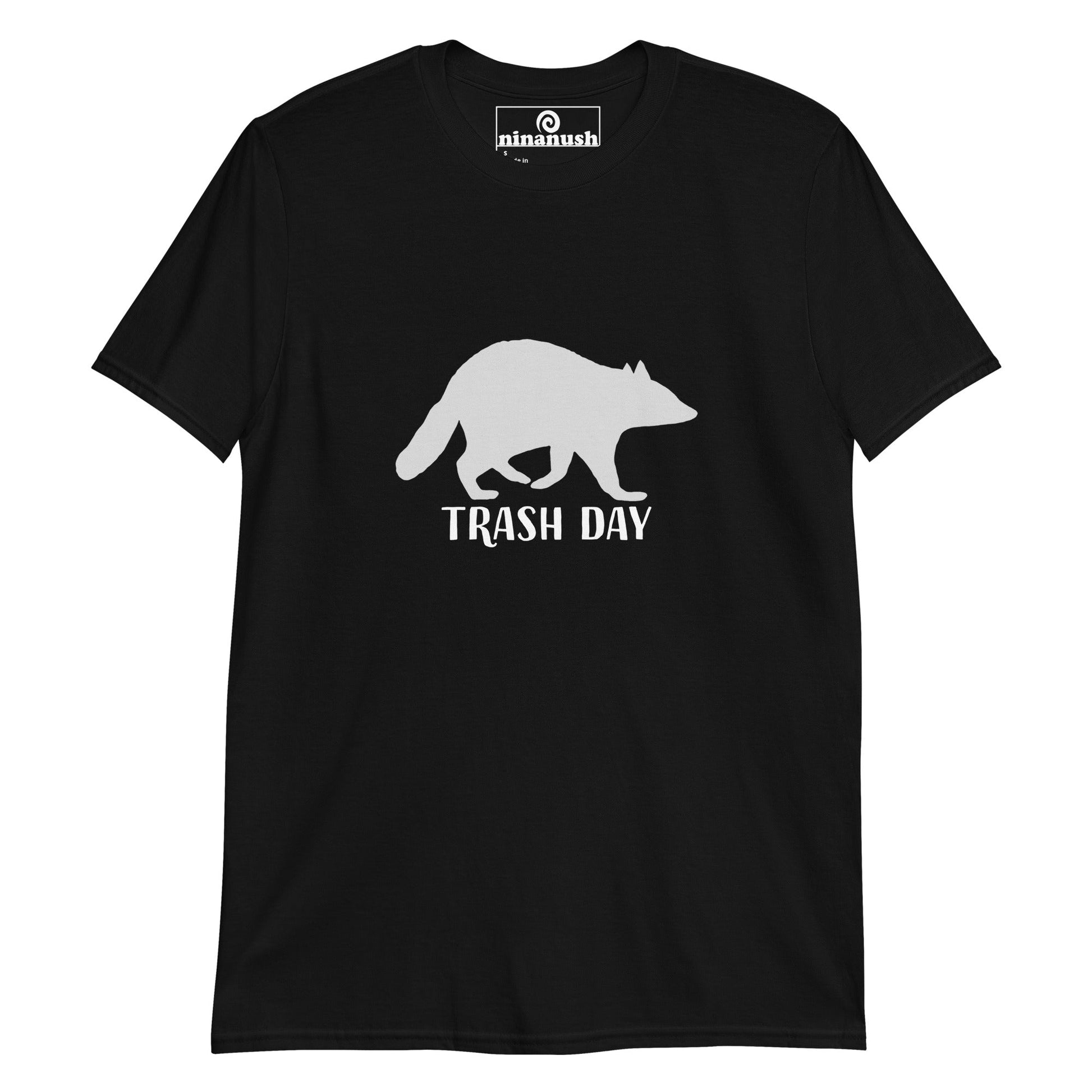 Trash Day Raccoon T-Shirt - ninanush
