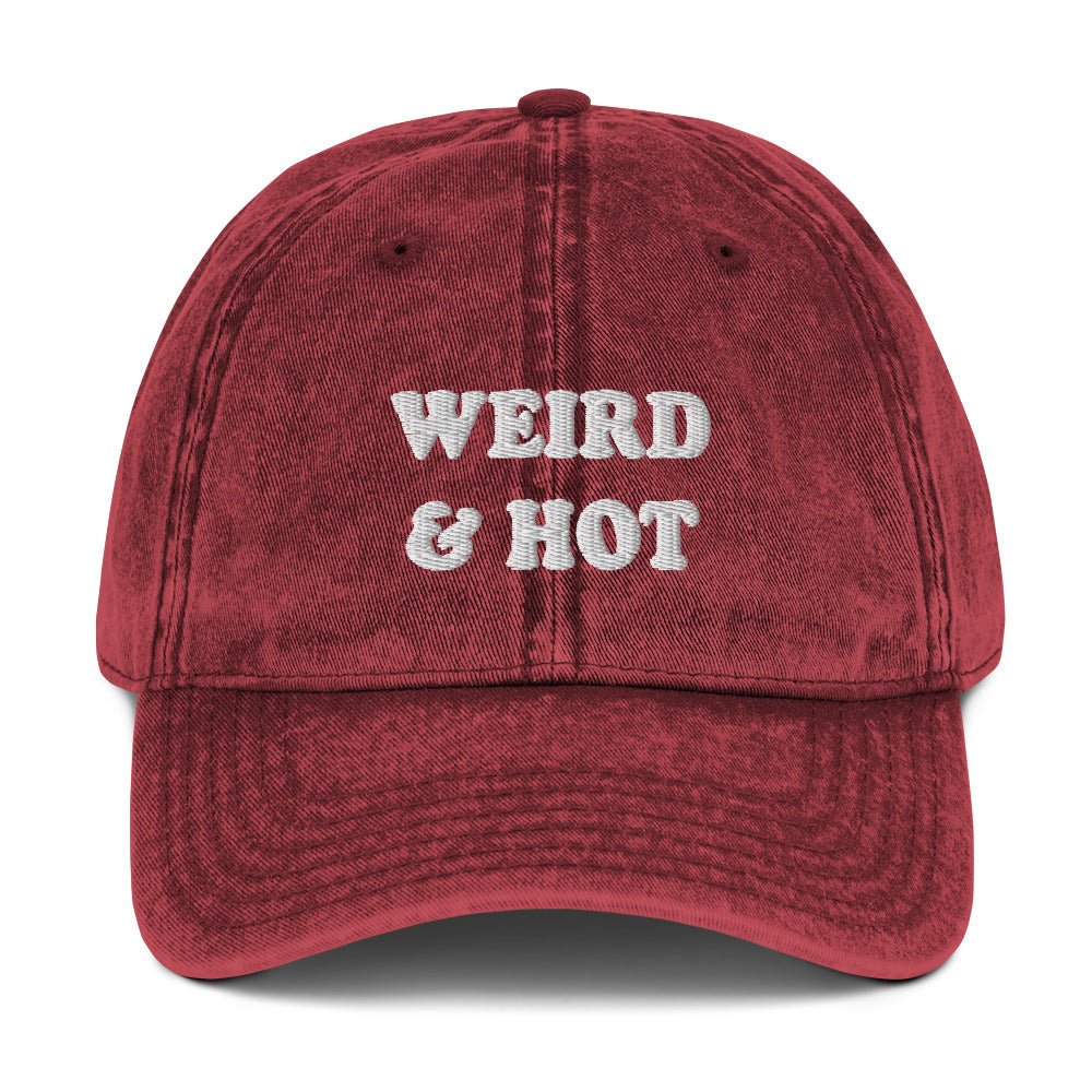 Weird and Hot Vintage Dad Hat - ninanush