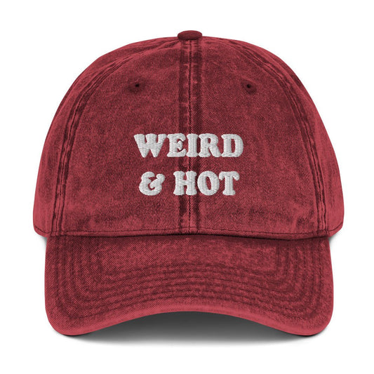 Weird and Hot Vintage Dad Hat - ninanush