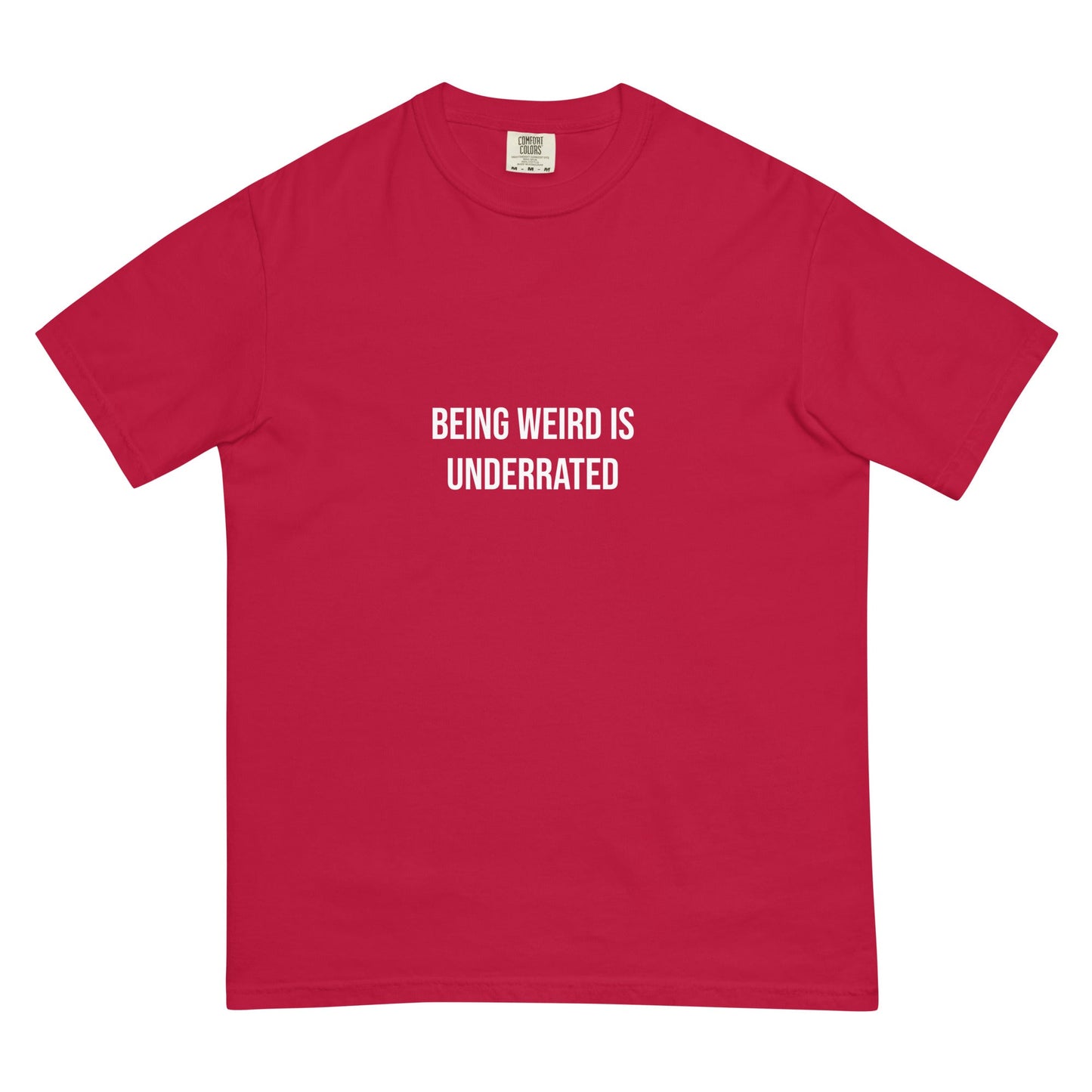 Weird is Underrated Garment-Dyed T-shirt - ninanush